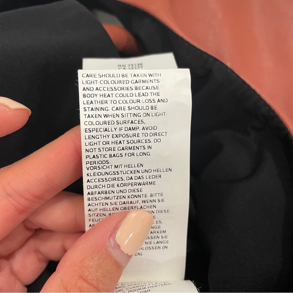 Vegan Leather Vest Dress, Midi Length with Pockets - Picture 7 of 11